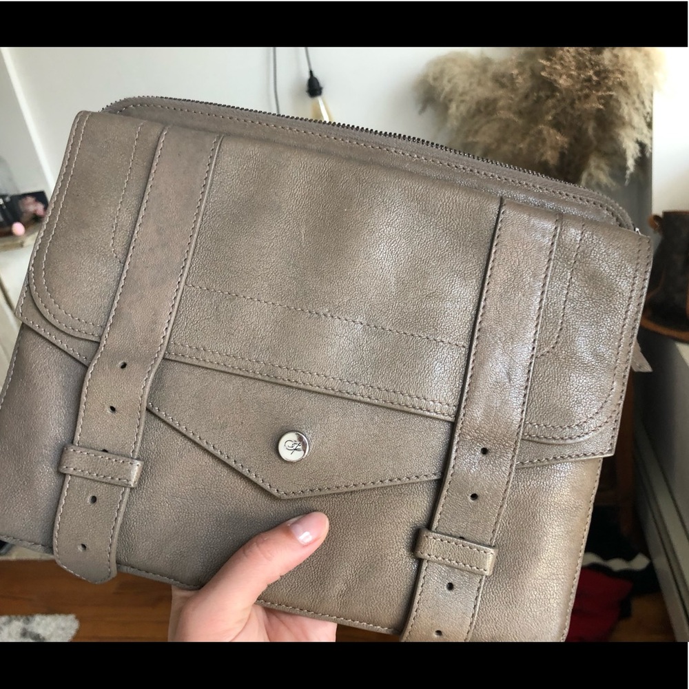 Authentic Proenza Schouler leather Clutch bag